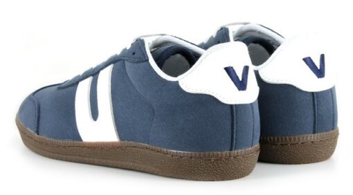 Vegane Sneaker Cheatah Navy von Vegetarian Shoes