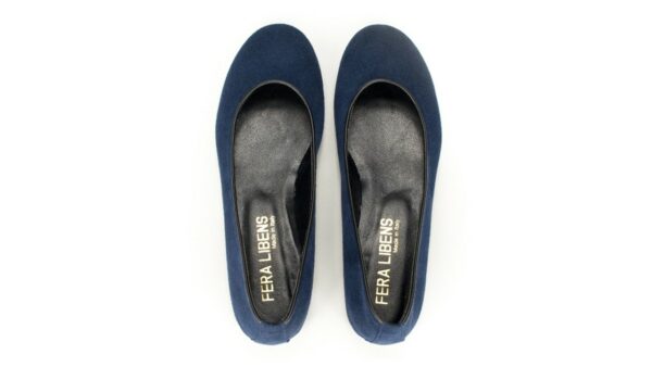 Vegane Ballerinas Calipso in blau von Fera Libens