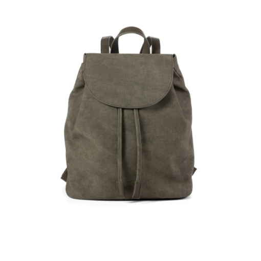 Veganer Rucksack Greta in oliv von Miomojo